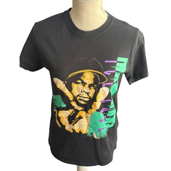 Ice Cube Square Front Graphic 'Peace' Print T-shirt Size Small - Picture 1 of 3